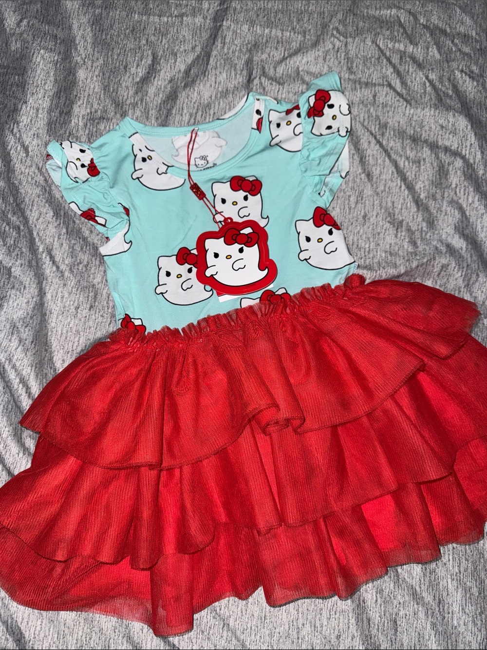 Posh peanut x hello kitty tulle dress